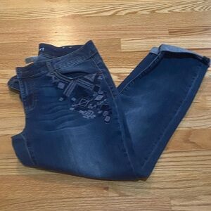 Westport Dark Blue Denim Ankle Jeans